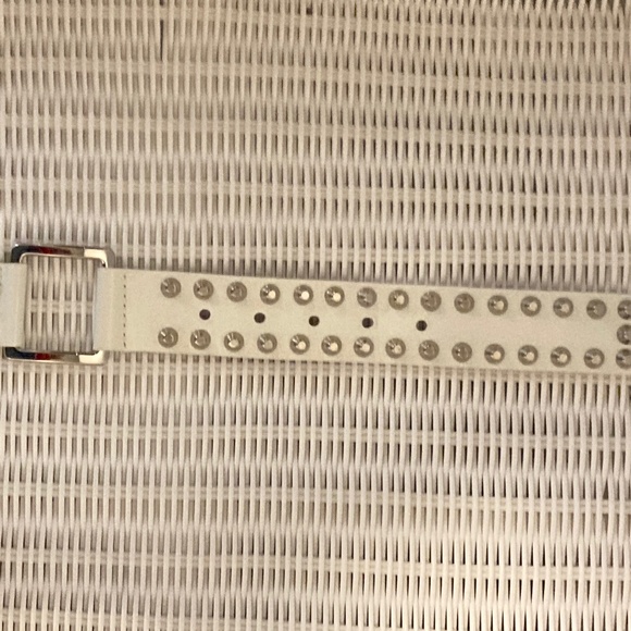 Michael Kors Leather Studded Belt - Picture 9 of 12